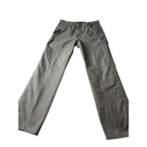 Wrangler Workwear Mens Tan Khaki Canvas Carpenter Pants Utility Trousers